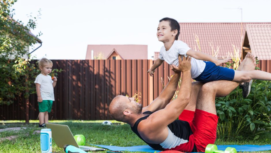 Idei pentru antrenamentele de fitness în familie